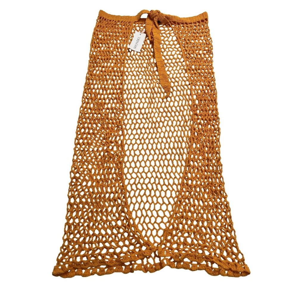 Shondel Cover-Up Skirt in Citrus